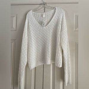 Brand new never worn White sweater